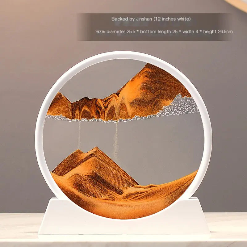 3D Moving Sand Art for Home or Office Decor